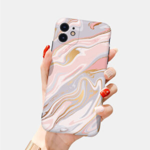 iPhone 14 Plus Pro Max Mini 13 12 11 X Xs Xr SE Case, Marble Grain Phone Case, Creative and Distinctive Design (107201028)